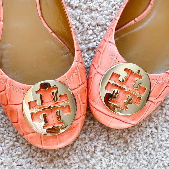 Tory Burch peach ballet flats Size 8 🍑 - Picture 4 of 6